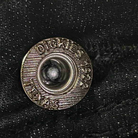 DICKIES Men’s Size 31 Black Skinny Jeans with Faded Dusted White Design NWOT $ - Picture 14 of 16